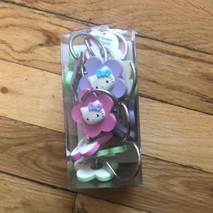 Hello kitty shower hooks
